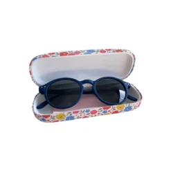 Étui à lunettes fleuri