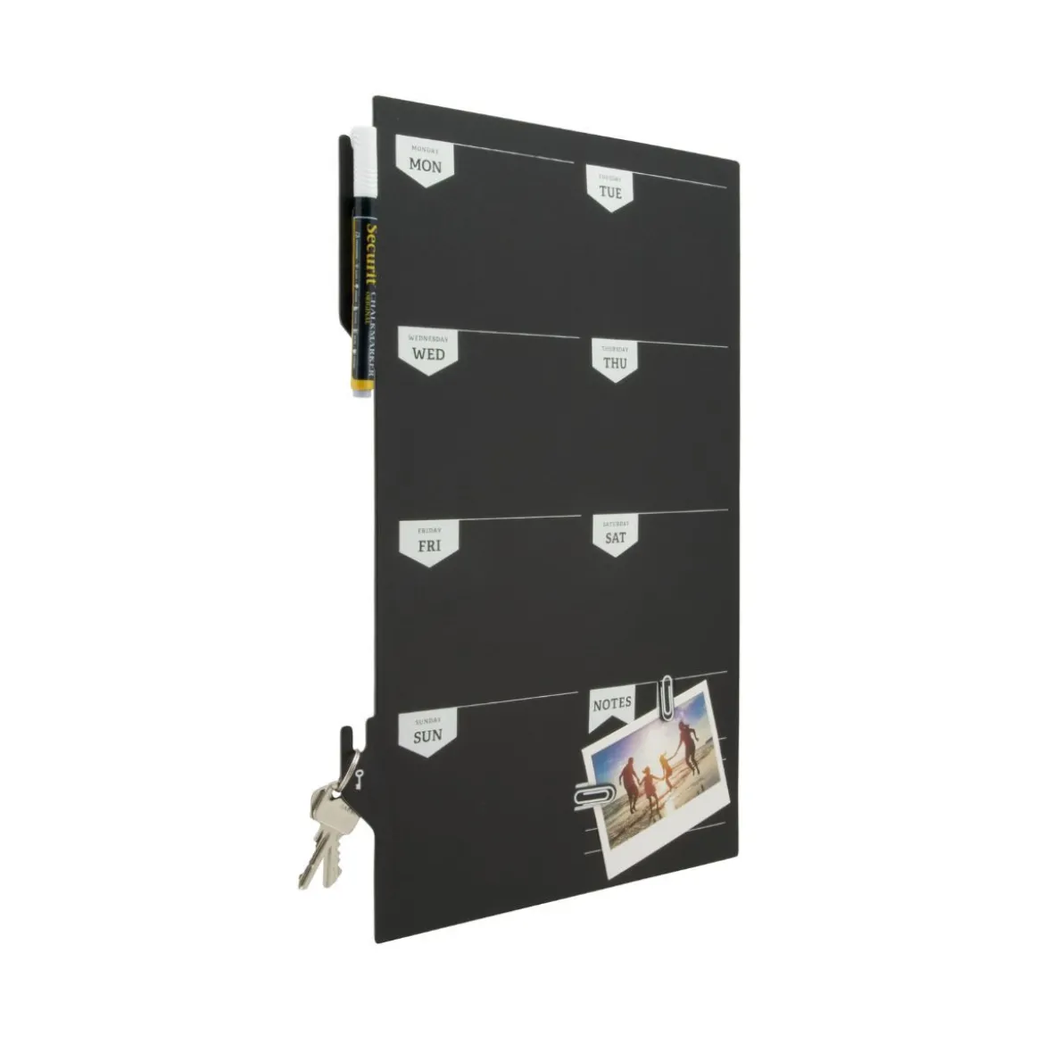 Week planner ardoise 45x30